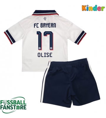 Bayern Munich Michael Olise #17 Replik Auswärtstrikot Kinder 2026-27 Kurzarm (+ Kurze Hosen)